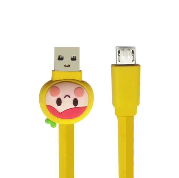 Cartoon lovely data cable