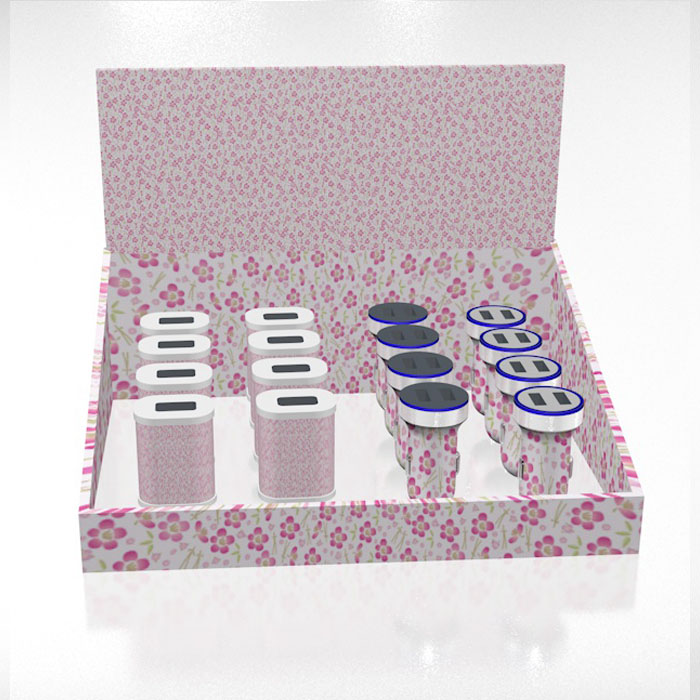 A variety of combination printing set car charger display box