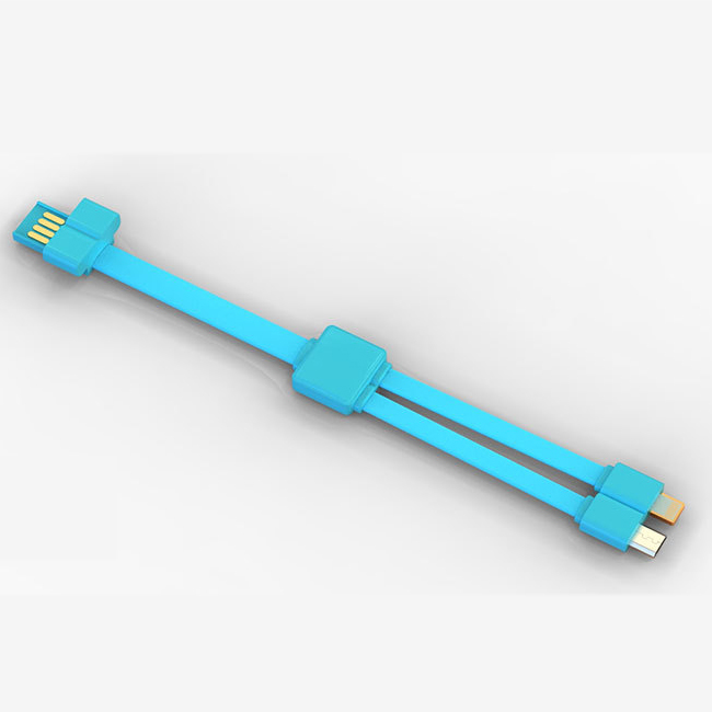 USB Dual-Wire Handring Data Charging Cable