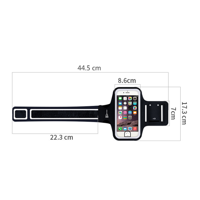 Outdoor Sports Mobile Arm with Outdoor Sleeve Portable TPU Touch Screen Sports Arm